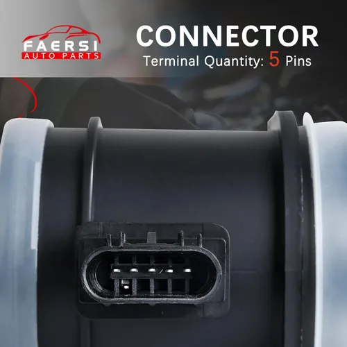 Vista 90 de Medidor de sensor de flujo de aire masivo MAF compatible con Ford con E-150 4.6L, 5.4L 2004-2014, para Ford E-150 Club Wagon 5.4L Reemplazo