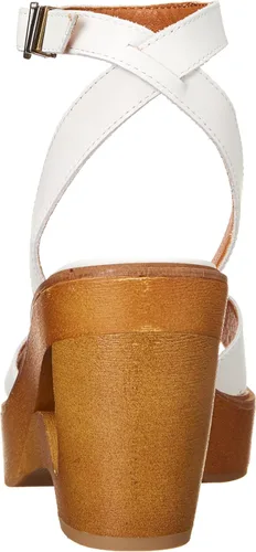 Vista 3 de Lucky Brand Wyndin - Sandalias de cuña esculpidas para mujer