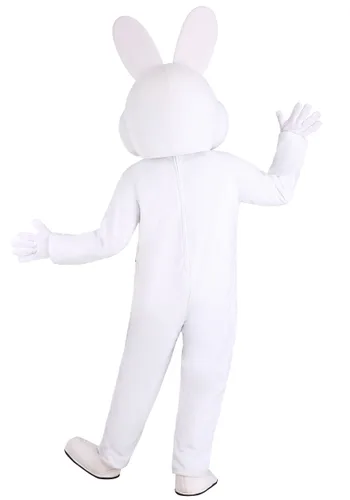 Vista 2 de Disfraz de Dulce Conejo de Pascua para Adultos Multicolor