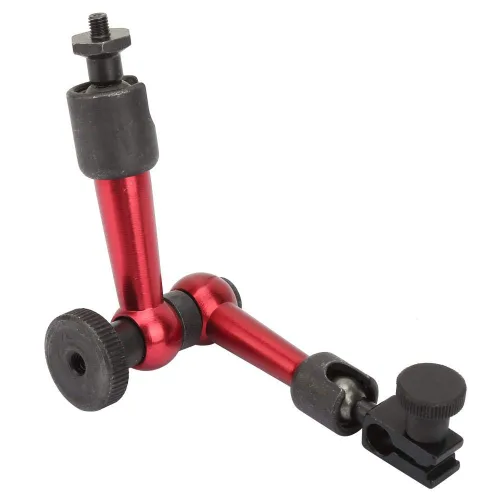 Vista 6 de Soporte de base universal, soporte de base de metal magnético universal ajustable para indicador de prueba de marcado digital, herramienta