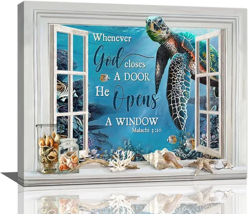 Vista 20 de Lienzo inspirador de playa costera, arte para pared, diseño de piedras zen, puesta de sol y océano, decoración de pared, citas de vida, impresiones