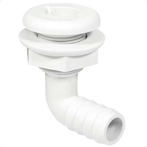 Vista 8 de Five Oceans Accesorios de casco de 1-1/2 pulgadas para barco, polipropileno moldeado por inyección blanco, púas, resiste condiciones duras - FO1867
