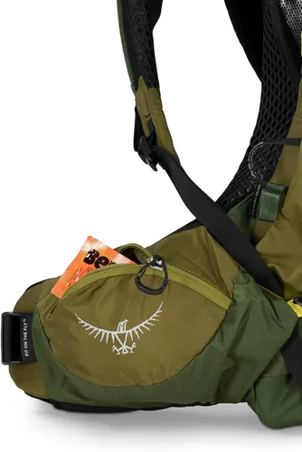 Vista 12 de Osprey Atmos AG LT 50L Mochila para hombre, color negro, S/M