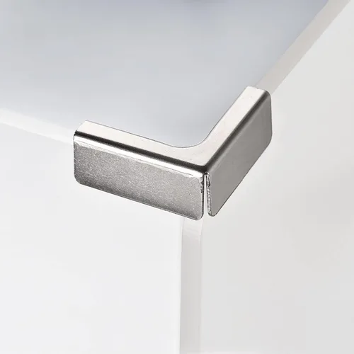 Vista 5 de HARFINGTON Clips de fijación de vidrio (2 unidades), soportes de fijación de vidrio en forma de L de 0.118-0.236 in para vitrina y pecera