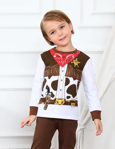 Vista 3 de Pijama pirata de A&J Design para niños pequeños