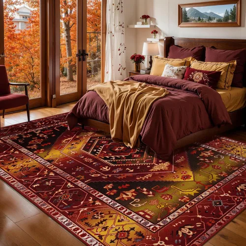 Vista 72 de SERISSA - Tapetes florales vintage, antideslizante, lavable, pequeño, ultrasuave, bohemio, de pelo bajo, para entrada, interiores, habitación