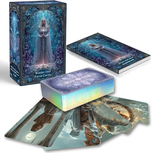 Vista 10 de Mazo de Cartas del Oráculo de la Vida sishui, Cartas del Oráculo de la Información Mental, Cartas del Oráculo para Principiantes, Respuestas