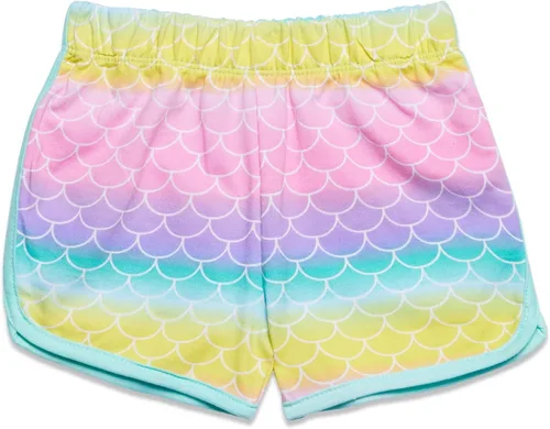 Vista 3 de Disney Moana Princess Frozen Ariel Minnie Mouse - Camiseta sin mangas y pantalones cortos de rizo francés para bebés a niños pequeños