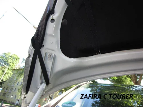 Vista 4 de Sujetador con capucha y parte delantera para la nariz, compatible con Vauxhall Opel Zafira C Tourer 2011-2019 STONEGUARD Protector Tuning