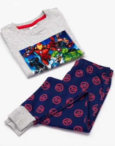 Vista 6 de Marvel Vengadores - Pijama para niños y niños, camiseta de superhéroe Iron Man