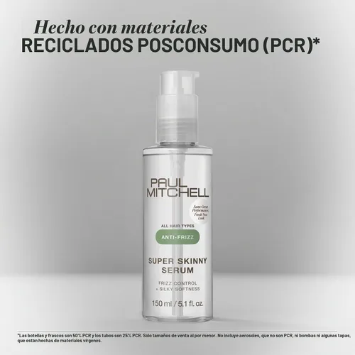 Vista 14 de Paul Mitchell El suero súper delgado acelera el tiempo de secado resistente a la humedad para el cabello encrespado