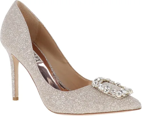 Vista 16 de Badgley Mischka Tacones Cher para mujer - Tacones de mujer con tacones de aguja de stiletto de 3.75" Azul celeste