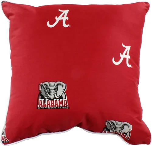 Vista 21 de College Covers Everything Comfy Auburn Tigers - Almohada decorativa de 16 x 16 pulgadas, incluye 2 almohadas