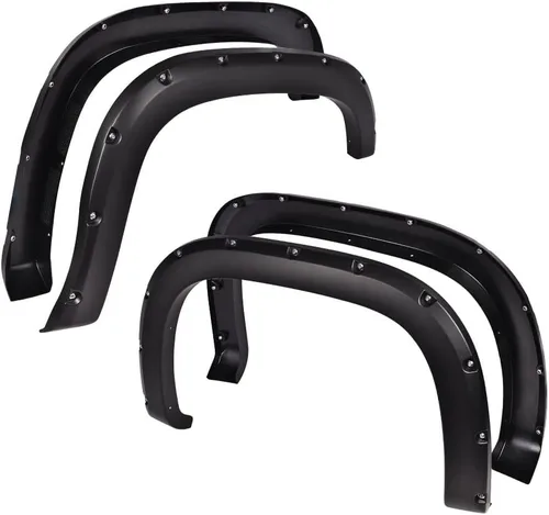 Vista 11 de GRAND ORANGE Fender Flares 4PCS Smooth Factory Style Wheel Flares