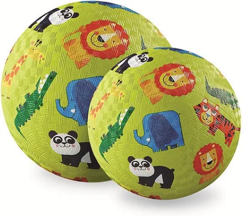 Vista 25 de Crocodile Creek Pelota de Patio de Juegos – Pelota de goma duradera para niños de 3 años en adelante – Pelota inflable que rebota para kickball