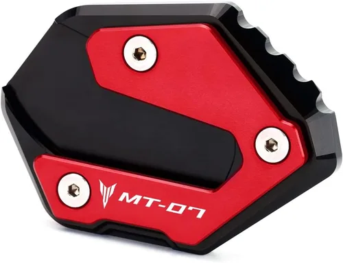 Vista 8 de Placa de soporte de extensión de soporte lateral para motocicleta compatible con YAMAHA MT-07 2014-2023 Soporte de almohadilla de pie Accesorios