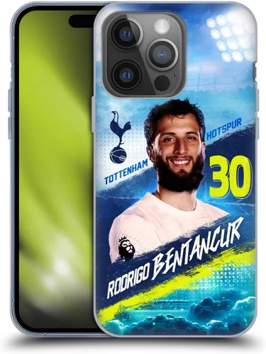 Vista 29 de Head Case Designs Officially Licensed Tottenham Hotspur F.C. Cristian Romero 2023/24 First Team Gel Case [Military Grade] Compatible with Apple