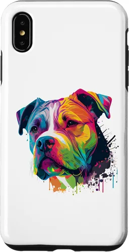 Vista 11 de Colorful American Bulldog American Bully Men Women Case for iPhone 17