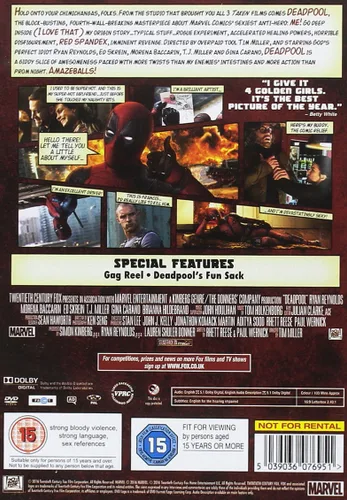 Vista 2 de Deadpool DVD 2016