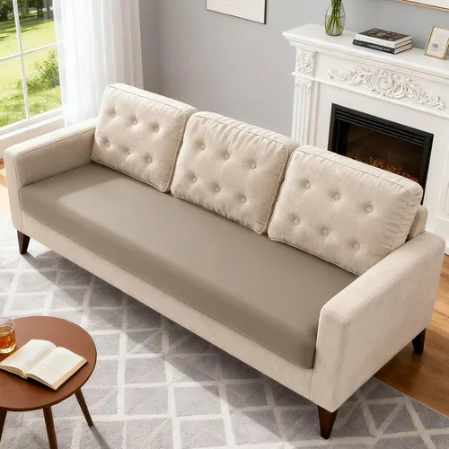Vista 35 de TAOCOCO Fundas de Cojines de Sofá Elásticas Fundas de Asiento de Silla para Sillón, Fundas de Asiento de Sofá de 1 Pieza Protector de Muebles Suave