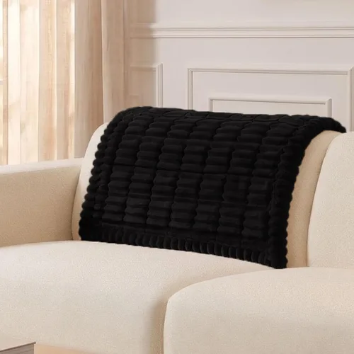 Vista 77 de Smiry - Funda para sofá para perros lavable, fundas para sofá de mascotas no deslizantes y peludas para sofá de 3 cojines, aptas para mascotas
