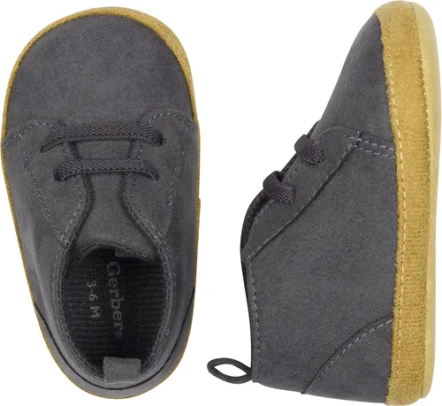 Vista 9 de Gerber Zapatos de cuna unisex para niños recién nacidos neutros para niños y niñas Neutro