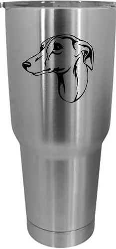Vista 95 de Cairn Terrier - Vaso grabado con temática de perro, 30 onzas