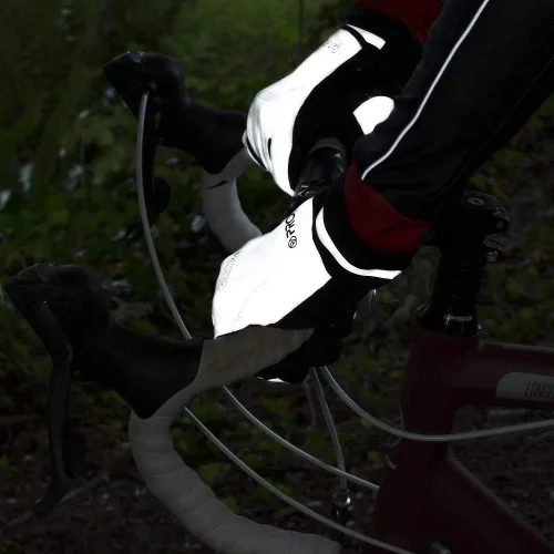 Vista 5 de Guantes de ciclismo impermeables reflectantes