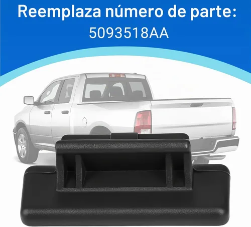 Vista 3 de CULMKARI Pestillo deslizante trasero para Ram 1500-5500 2002-2010, sustituye a 5093518AA