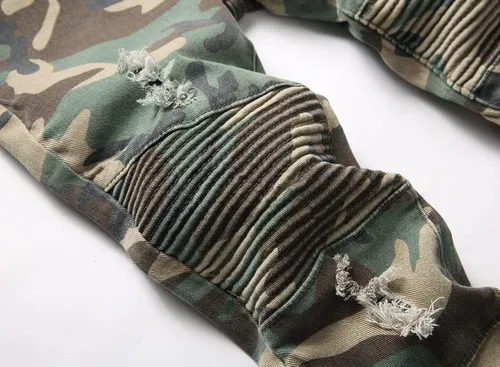 Vista 5 de Jeans de mezclilla ajustados y rasgados para niño