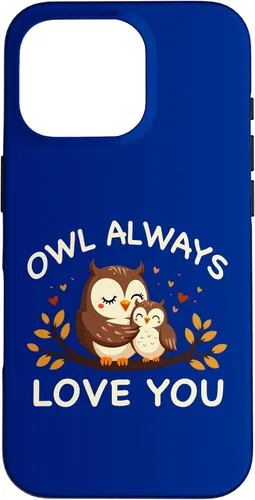 Vista 20 de Owl Always Love You Mon, Parent Endearing Touching Moment Case for iPhone 17