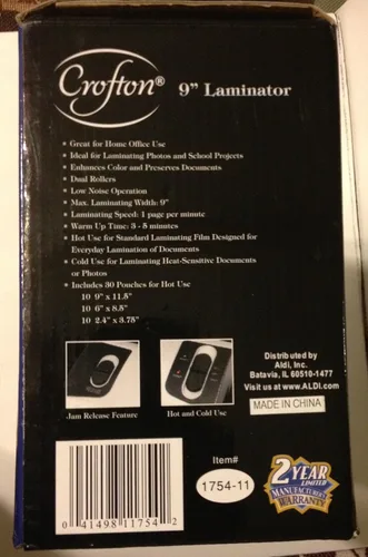 Vista 5 de Crofton 9" Laminador
