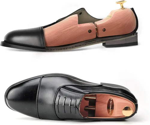 Vista 9 de RaxCollection Árbol de zapatos de cedro para hombres y mujeres 1 par Organizador de zapatos de madera español de primera clase Gran regalo
