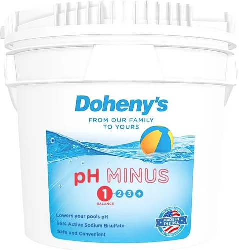 Vista 3 de Doheny's pH menos, pH abajo para piscinas Baje el pH de sus piscinas Bisulfato de sodio de grado profesional (ácido seco)