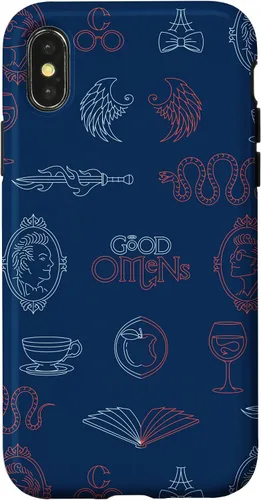 Vista 5 de iPhone 16 Good Omens - Funda Símbolos