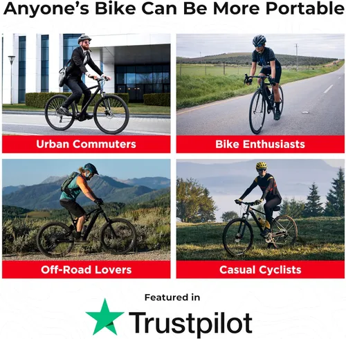 Vista 13 de Tallo plegable de bicicleta – THINstem – Vástago plegable para manillar MTB y carretera – Vástago de bicicleta ajustable para almacenamiento