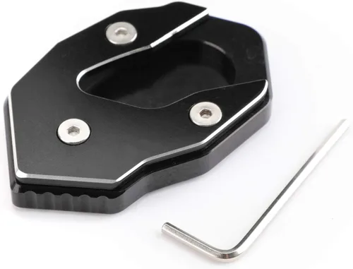 Vista 4 de Soporte lateral soporte ampliador pad para KAWASAKI 17-18 Versys-X300 Negro