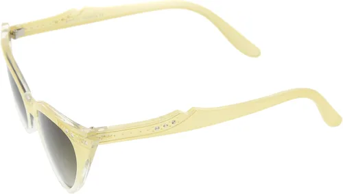 Vista 3 de Gafas de sol de ojo de gato con diamantes de imitación retro para mujer 2.008in