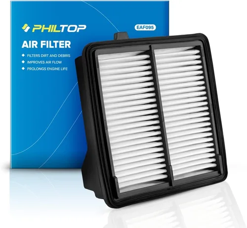 Vista 8 de PHILTOP Filtro de aire de motor CA10165 de repuesto para Honda Civic 2006-2011, L4 1.8L, panel rígido
