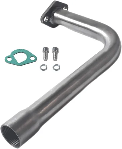 Vista 10 de Tubo de escape mejorado con rosca hembra para Predator 212cc 196cc Go Kart y Mini Bike, para Coleman Powersports CT200U, CT200U-EX, BT200X Negro