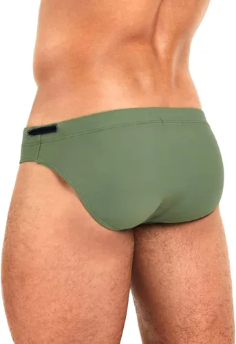 Vista 3 de MIZOK Men's Swimwear Bikini Swimming Briefs Drawstring Swimsuits Board Surf Shorts Trunks