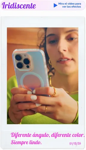 Vista 6 de LONLI Hue - Funda magnética para iPhone 15 Pro - [Compatible con Magsafe] - [Parachoques absorbente de impactos 360°]