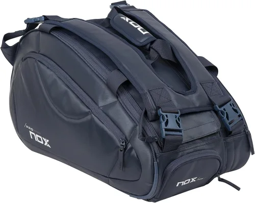 Vista 8 de NOX Padel Bag PRO SERIES Thermal ThermoTech Compartment Large Capacity for 5 Rackets & Ventilated Shoe Pocket Ergonomic Design with Backpack