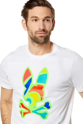 Vista 3 de Psycho Bunny Hilsboro Graphic Tee, Varios