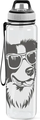 Vista 17 de Fustylead Amanita - Botella de agua de 32 onzas con popote, transparente a prueba de fugas, para mujeres y hombres, para deportes al aire libre