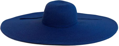 Vista 4 de San Diego Hat Company Ultrabraid Sombrero con ala extra grande, para mujer.