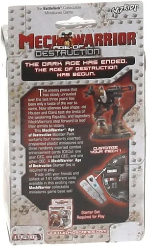 Vista 2 de MechWarrior Age of Destruction Booster por WizKids