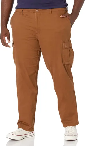 Vista 13 de Amazon Essentials - Pantalones cargo elásticos de corte recto para hombre (disponibles en tallas grandes y altas)