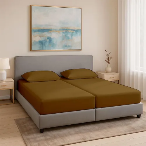 Vista 15 de KRISHNA Juego de sábanas divididas tamaño Queen de 5 piezas para camas ajustables, 100% algodón egipcio, ropa de cama de lujo de calidad de hotel