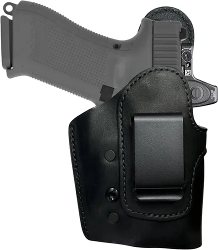 Vista 23 de Urban Carry LockLeather IWB RMR/RDS Holster - Right Handed Secure & Comfortable Leather/Polymer Hybrid Design for Optimal Comfort Compatible with